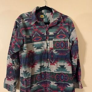 Cabelas Large Vintage Button Up